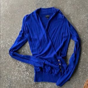 The Limited Wrap Blouse